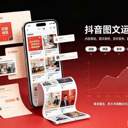 铁东抖音图文代运营服务